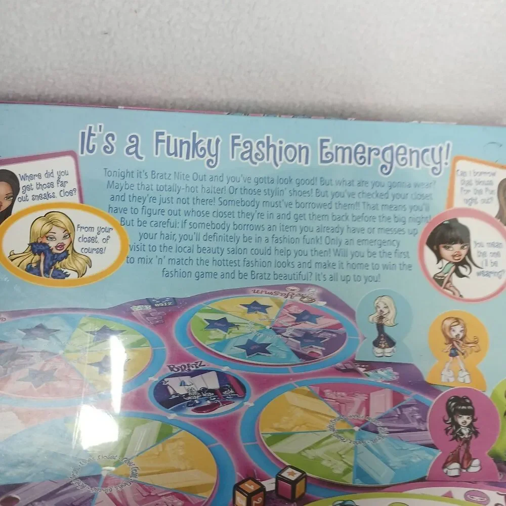 Bratz Passion for Passion Board Game NEW Sealed